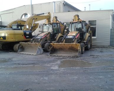 фото Экскаватор - Погрузчик CAT 428E