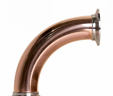 фото Медный отвод 90° TRI-CLAMP 2” «Старый Медник»