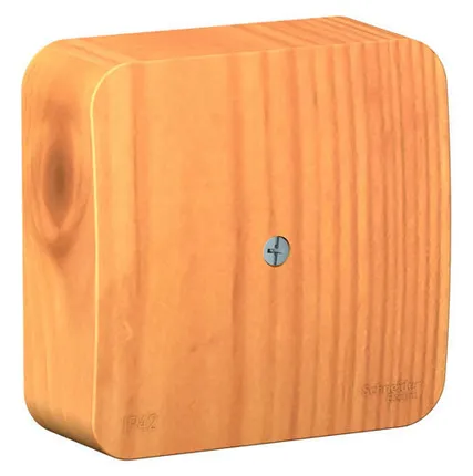 Фото №0 Коробка распределительная открытой установки Schneider Electric Blanca ясень