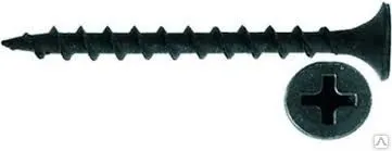 фото Саморез 3,5х19 острый, потай, редкий шаг, фосф (24000)