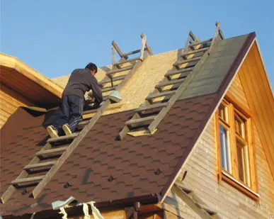 фото Укладка мягкой кровли