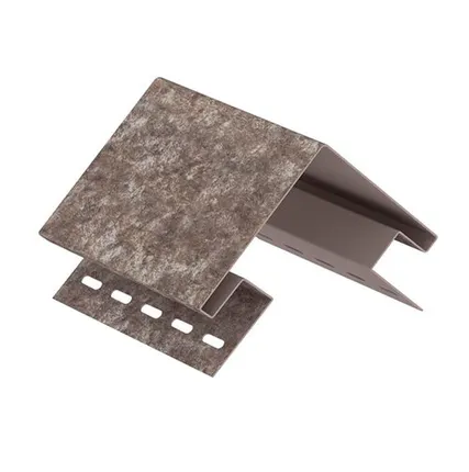 Фото №0 Угол внешний (ЮП) Стоун-Хаус "Кварцит" коричневый 3 050 мм