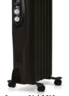 фото Масляные радиаторы серия CLASSIC BLACK, BOH/CL-09BR, BOH/CL-09BRN