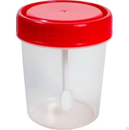 Фото №0 Контейнер для биоматериалов 60, 120мл.