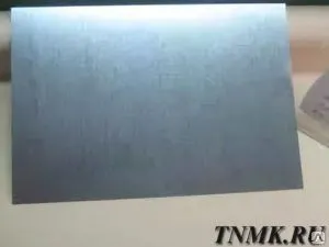 фото Лист вольфрамовый 0,55 мм ВНР