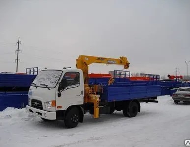 фото Кран-манипулятор КМУ HYUNDAI HD-78 Soosan 334