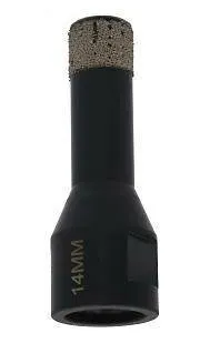 фото Коронка алмазная 14 мм с воском Super Hard, Hilberg