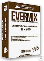 фото Цементно-песчаная смесь М-200 EVERMIX 25 кг EVERMIX