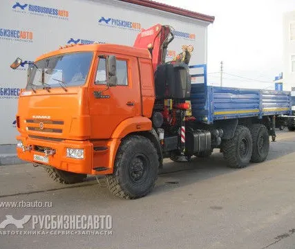 Фото №0 Кран-манипулятор КМУ FASSI 245 на шасси КАМАЗ-43118 (2103, 5382)