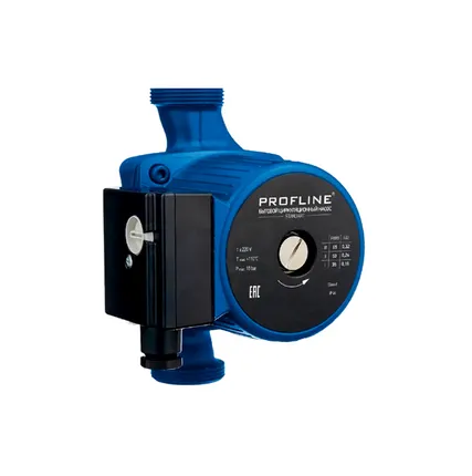 Фото №0 Насос циркуляционный PROFLINE Standart 25/6-130 (гайки, б/кабеля)