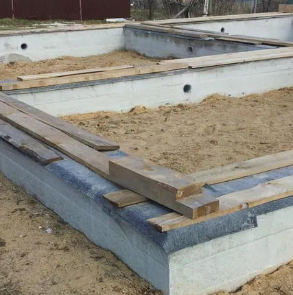 Фото №0 Обустройство фундамента