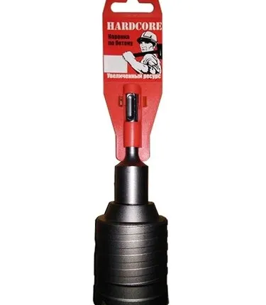 Фото №0 Коронка по бетону Hardcore 100 мм в сборе 110100