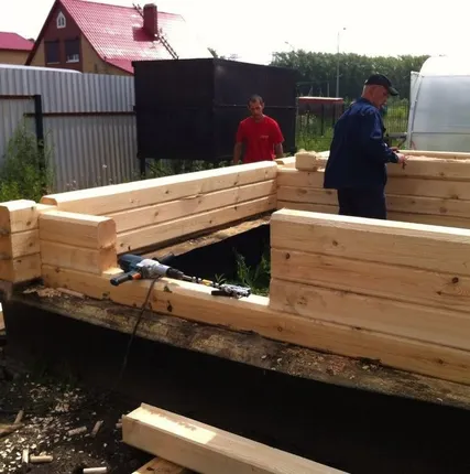 Фото №0 Возведение частных деревянных построек под ключ