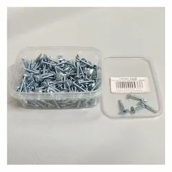 фото Саморезы 4,2*25 полусфер. головка с прессш. ц.наконечник сверло (280мл) 200 шт