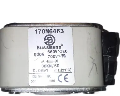 фото Быстродействующий предохранитель BUSSMANN 170M6463, 660V 900.0A, AR 3BKN/50