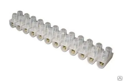 Фото №0 Клеммная колодка ЗВИ-5 (0,75-4 кв.мм) полипропилен 30А, 380В, 100оС, н/г