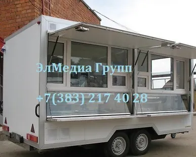 фото Прицеп торговый разные модели