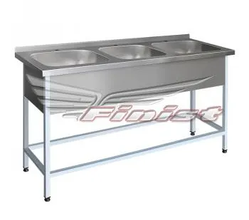 фото Ванна моечная ВМЭц-3 (1700 х 700 х 860)