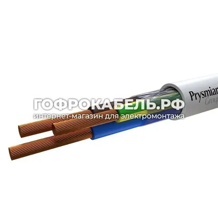 Фото №0 Провод ПВС 3х2,5 (РЭК-Prysmian) (100м)