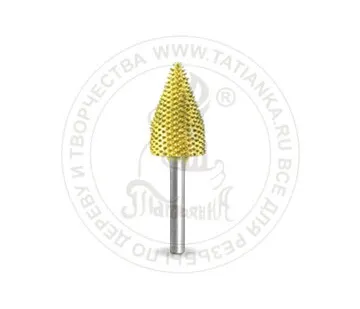 фото 3EC38-40 - конус, Ø хвостовика 3мм X Ø фрезы 9,52мм (fine)