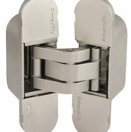 Фото №0 Петля скрытой установки Armadillo (Армадилло) с 3D-регулировкой 11160UN3D (Architect 3D-ACH UNIVERSAL 60) SN Матовый никель 2шт.