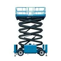 фото Подъемник самоходный дизельный ножничный с выдвижными платформами SKYER DPL1436