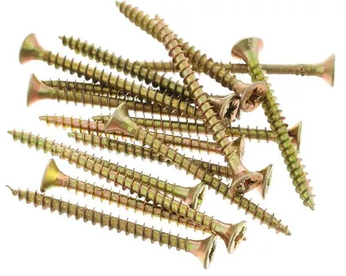 фото Саморезы универсальные PZ желтые 5х50