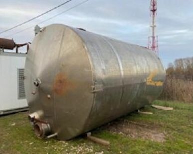 фото Емкость нержавеющая, объем -30 куб.м., вертикальная, термос, инв 9947 Б/У в Москве