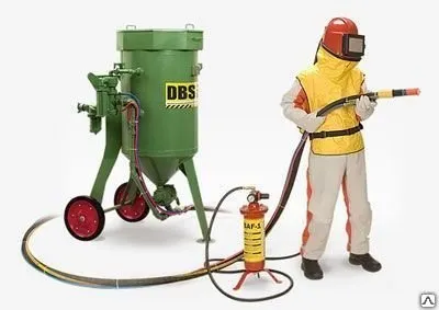 Фото №0 Аппарат дробеструйный DBS-100RCS c дистанционным управлением (Contracor) Ге