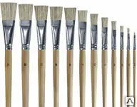 фото Кисть плоская №4 (100мм) 50666 ДерМастер