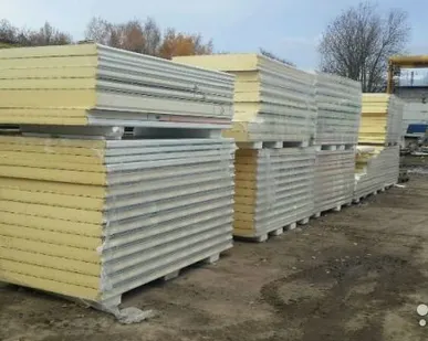 фото Сэндвич-панель PIR 200 мм 3,22 м