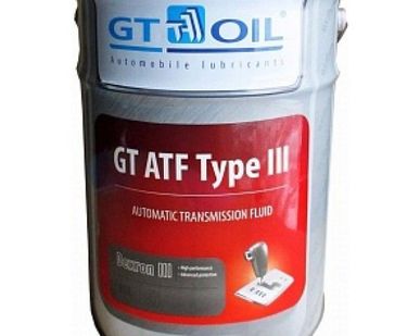 фото GT OIL GT ATF Type III, 20л Моторные масла