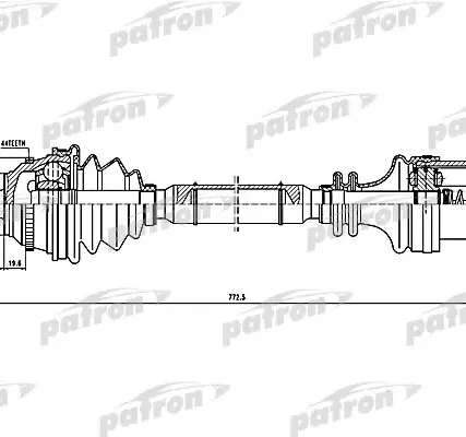 Фото №0 PDS0300 Полуось