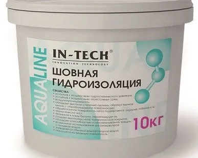 фото Шовная гидроизоляция IN-Teck Aqualine, 10кг