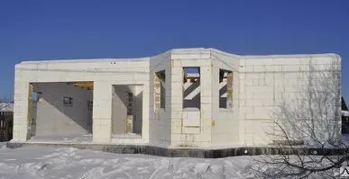 фото Строительство из несъемной опалубки