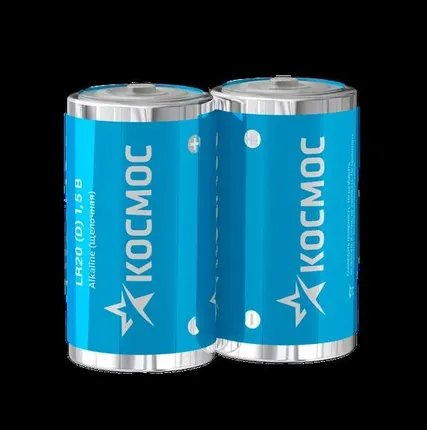 Фото №0 Элемент питания LR20 (уп.2шт) Космос KOCLR20MAX2S