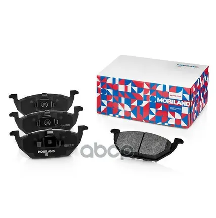 Фото №0 429103530 MOBILAND Колодки тормозные дисковые передние (4 шт.) с п/шум. пласт. MOBILAND арт. 429103530