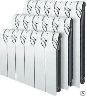 фото Радиатор биметаллический 10 секц. 500 Sira Gladiator