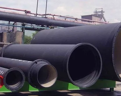 фото Труба чугунная канализационная ВЧШГ 400 мм с ЦПП