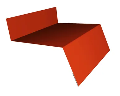 фото Отлив простой 150 0,45 PE с пленкой RAL 2004 оранжевый