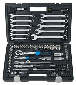 Фото №0 Набор инструментов в кейсе Licota ALK-8015F, 83 предм., черный