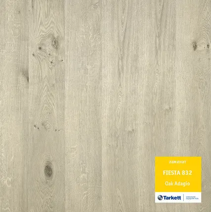 Фото №0 Ламинат TARKETT FIESTA Дуб Адажио 32 класс 8мм