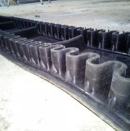 Фото №1 Лента конвейерная с гофробортами М80 800-4-ТК-200-2-5-2-РБ