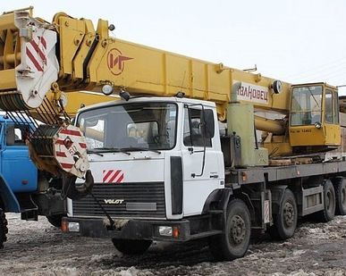 фото Аренда услуги автокрана Ивановец 50 тонн