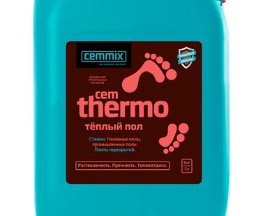 фото  Добавка для заливки теплых полов CemThermo