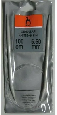 Фото №0 52212 Спицы круговые 100 см/ 5.50 мм