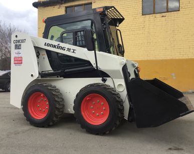 фото Мини погрузчик Lonking CDM307 CDM308 cdm312 bobcat