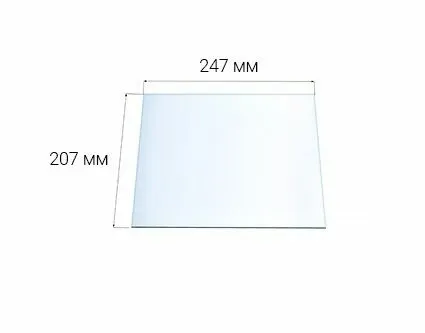 Фото №0 Стекло для дверки Везувий 270