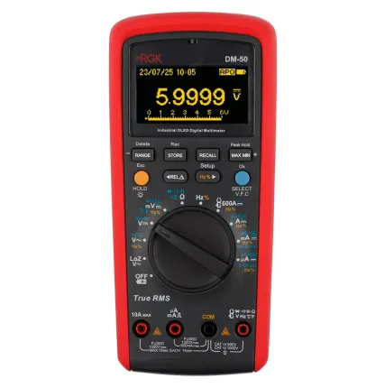 Фото №0 Мультиметр RGK DM-50 с поверкой