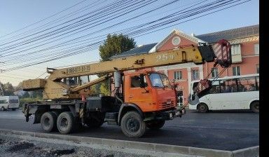 фото Аренда автокрана 25 тонн